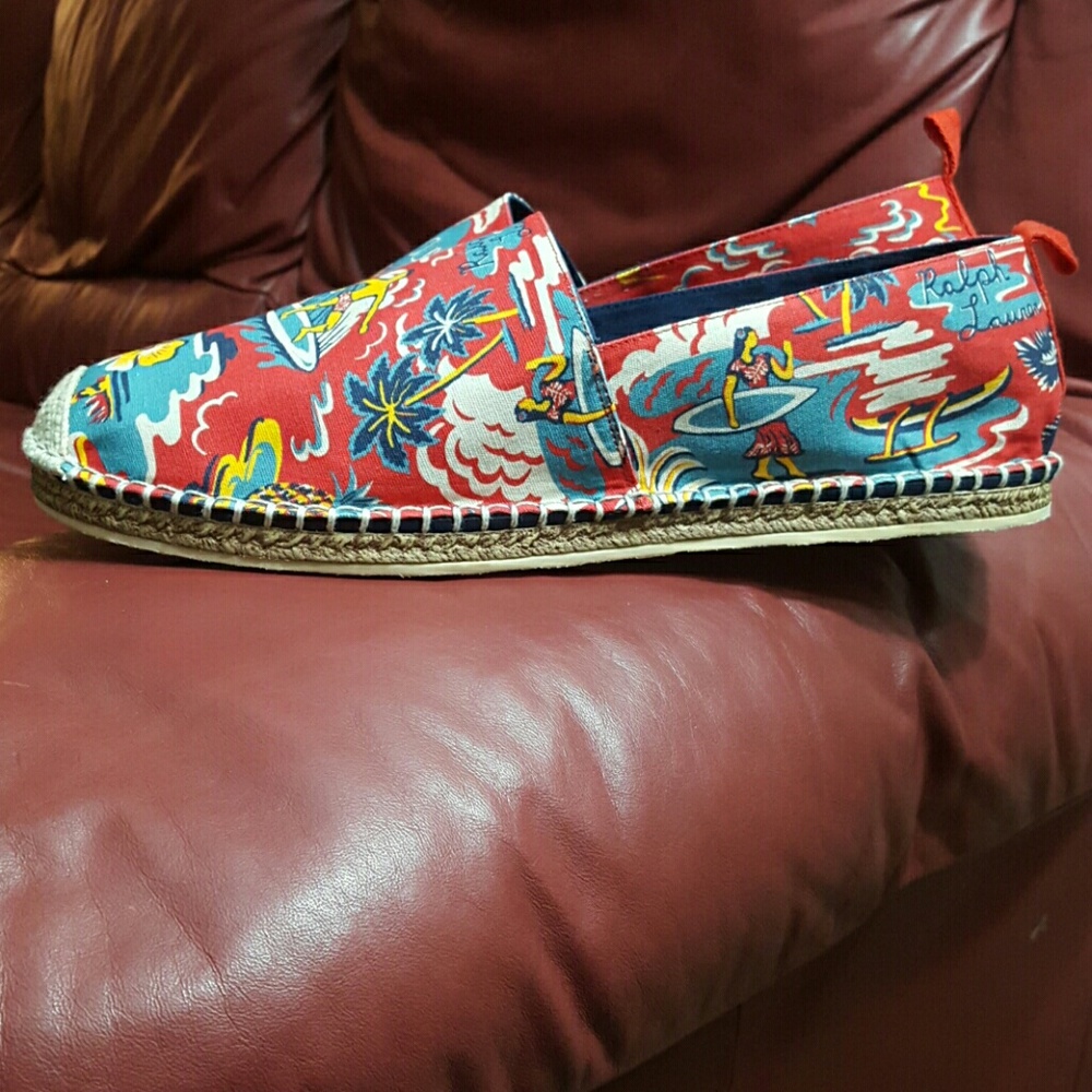 NWOT POLO BARRON ESPADRILLES - Picture 2 of 8
